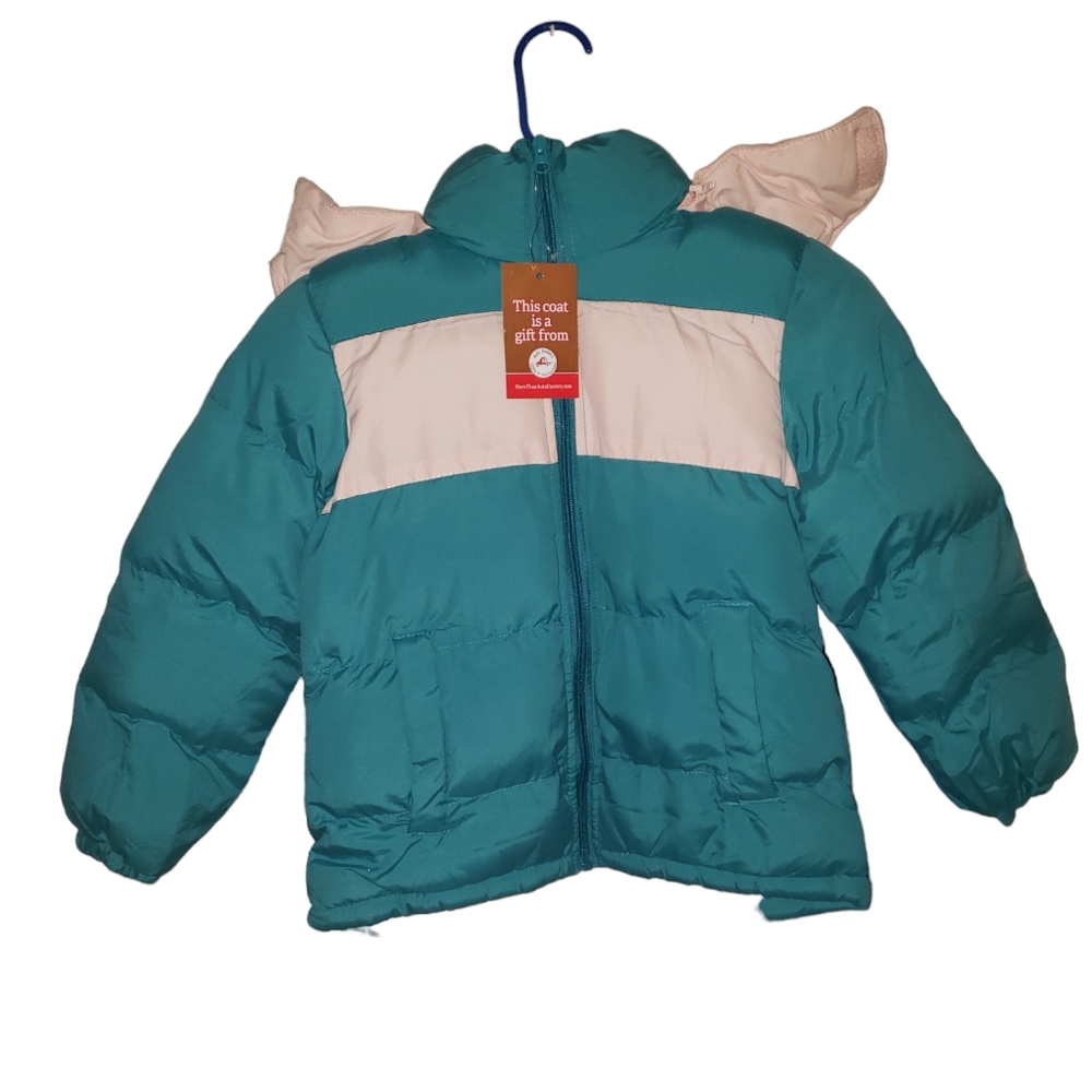 Pink and green jacket